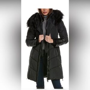 NOIZE Canadian Women’s Long Length Vegan Priya Parka Black XS